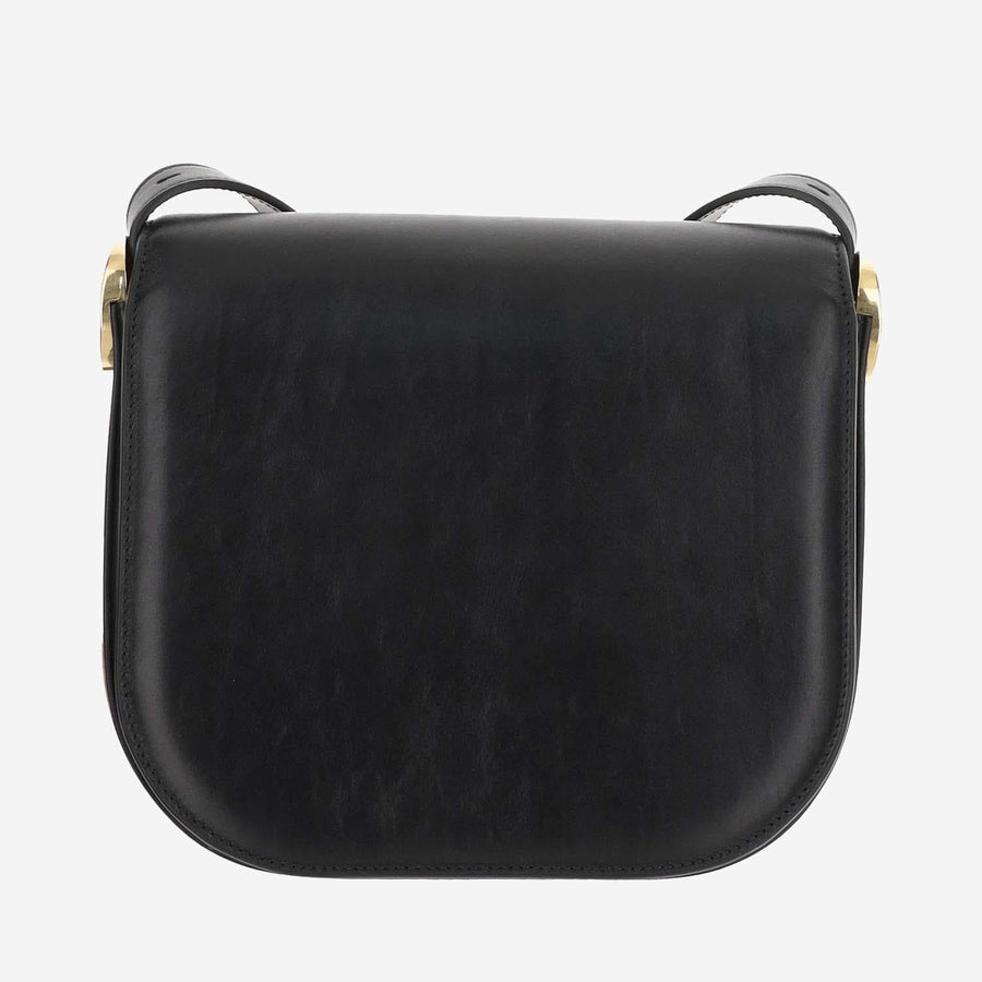 Jil Sander Coin Shoulder Bag — Black