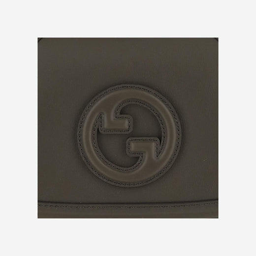 Gucci Blondie Shoulder Bag — Green Calf Skin