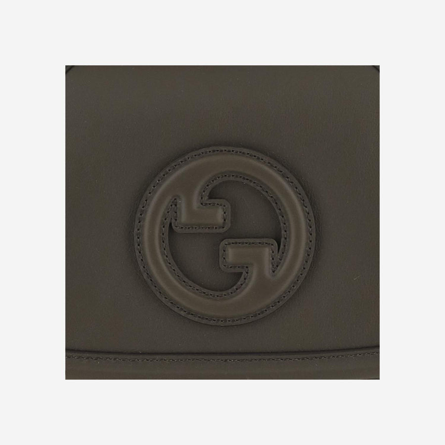 Gucci Blondie Shoulder Bag — Green Calf Skin