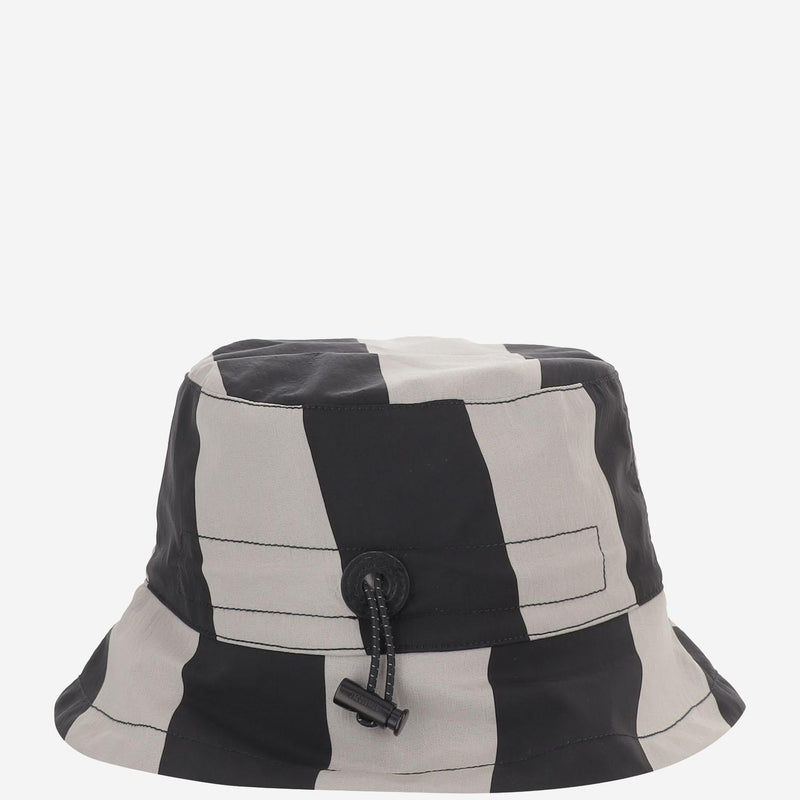 Jacquemus Acu00812aw00753 Striped Nylon Bucket Hat — Multicolor