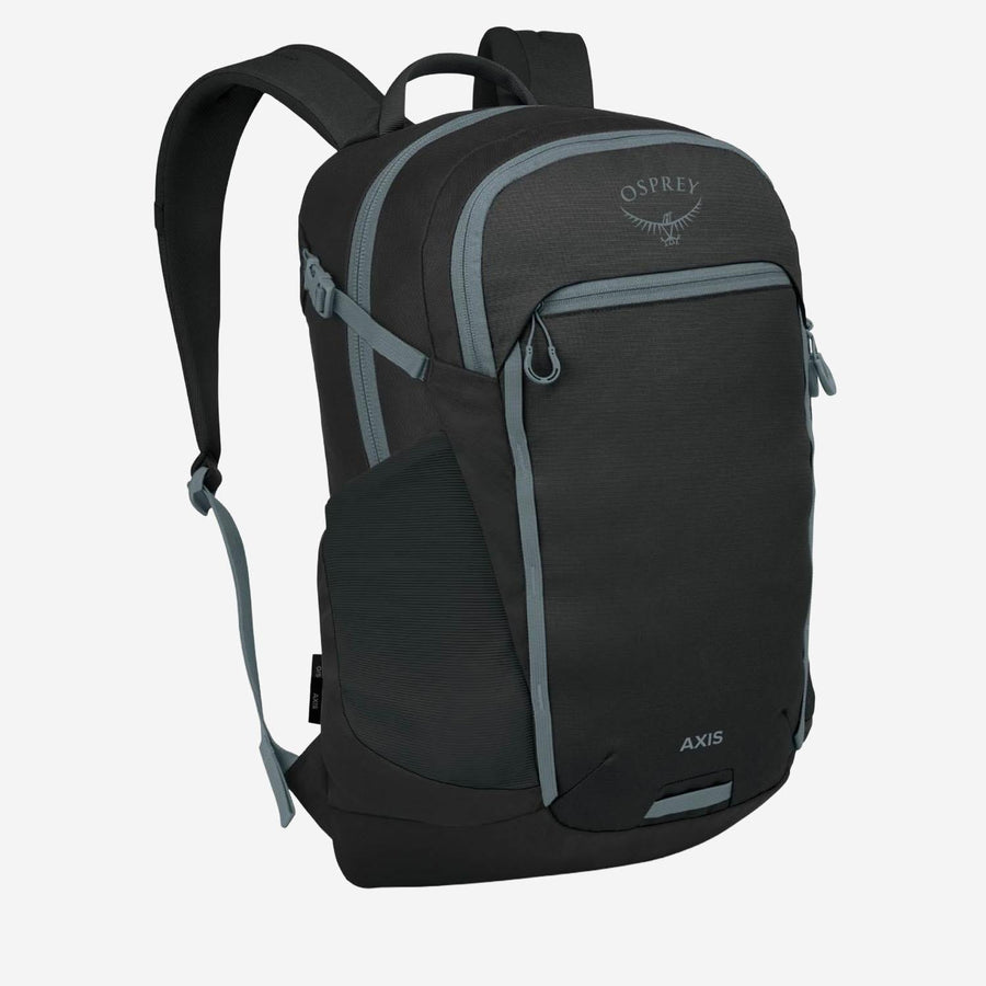 Osprey Axis Backpack — Black Recycled Polyester
