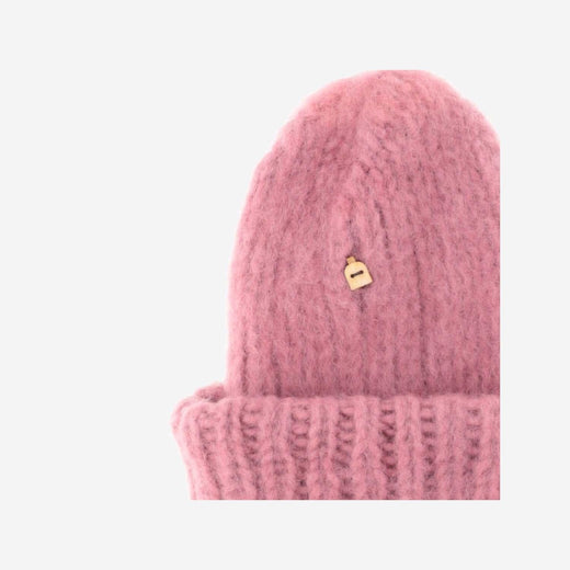 Myssy Kanerva Beanie — Pink Wool Beanies