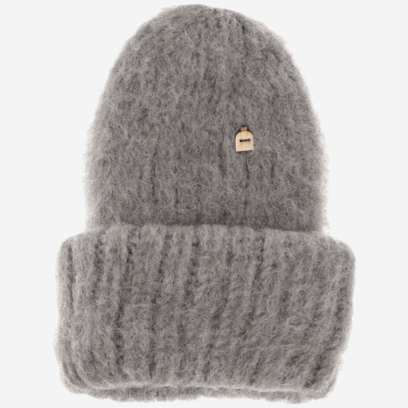 Myssy Kallio Beanie — Gray Wool Beanies