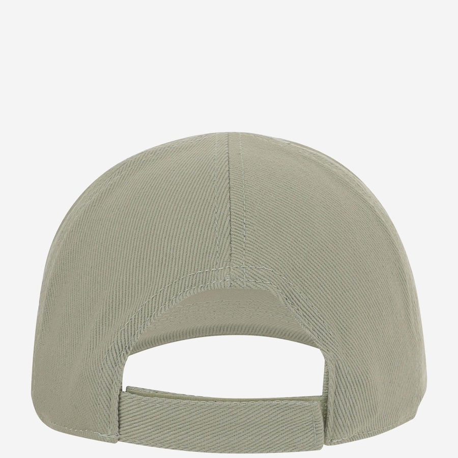 Autry Acpu066y Logo-Patch Cotton Baseball Cap — Green Caps