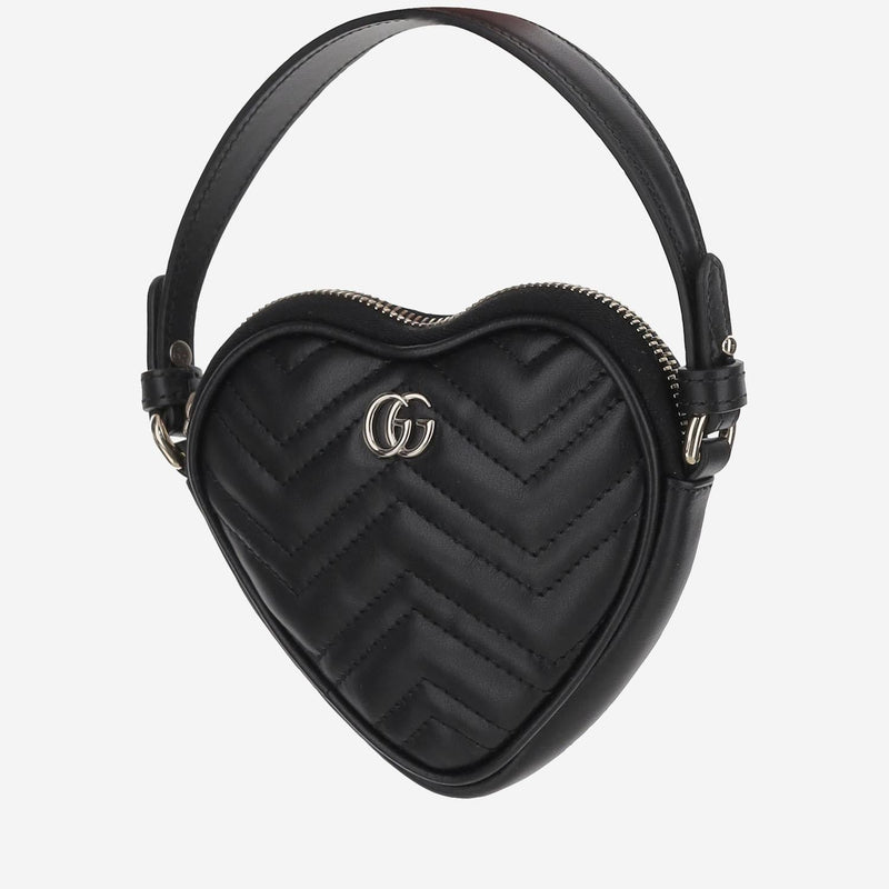 Gucci Shoulder Bag — Black Calf Skin