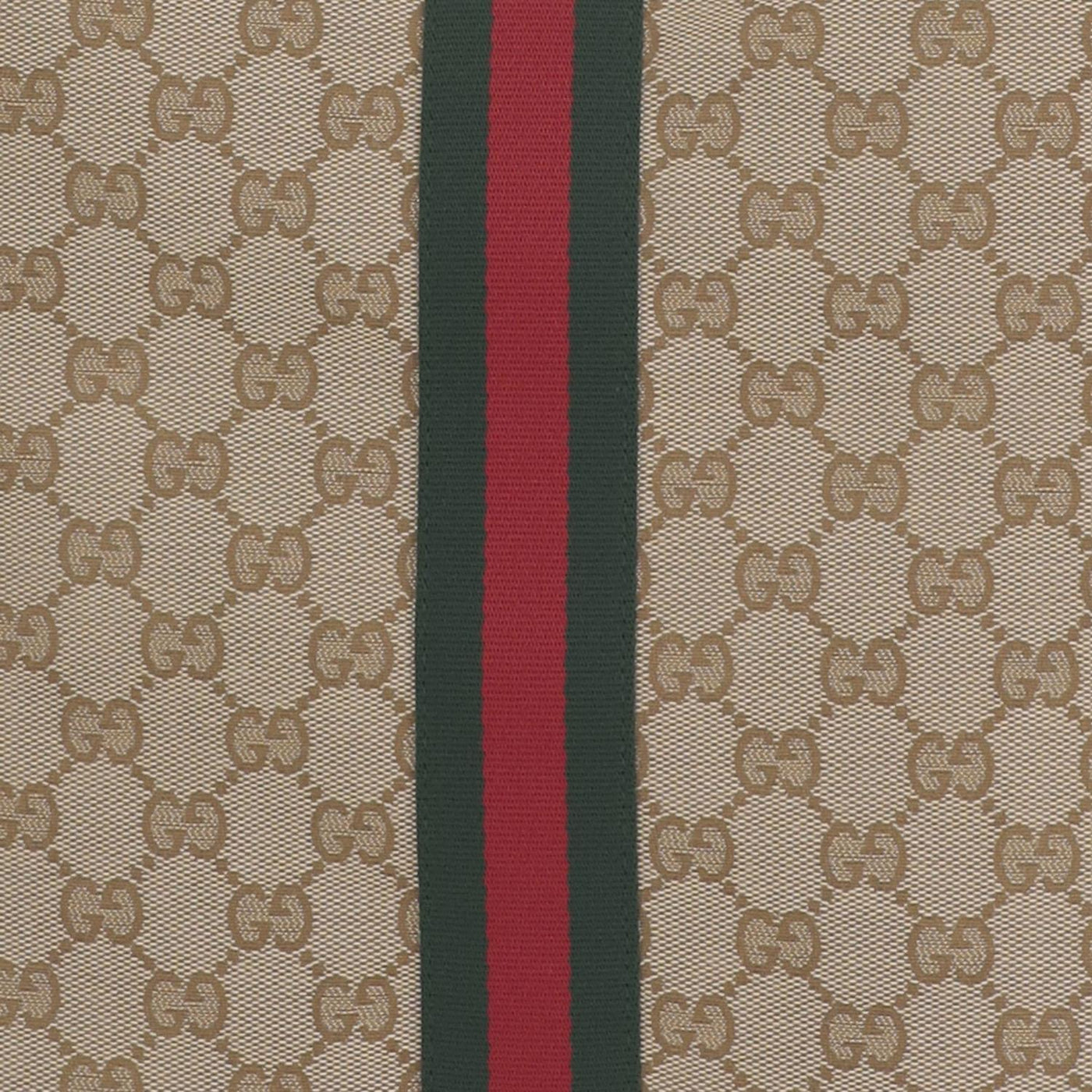 Gucci Lunetta Shoulder Bag — Beige Polyester