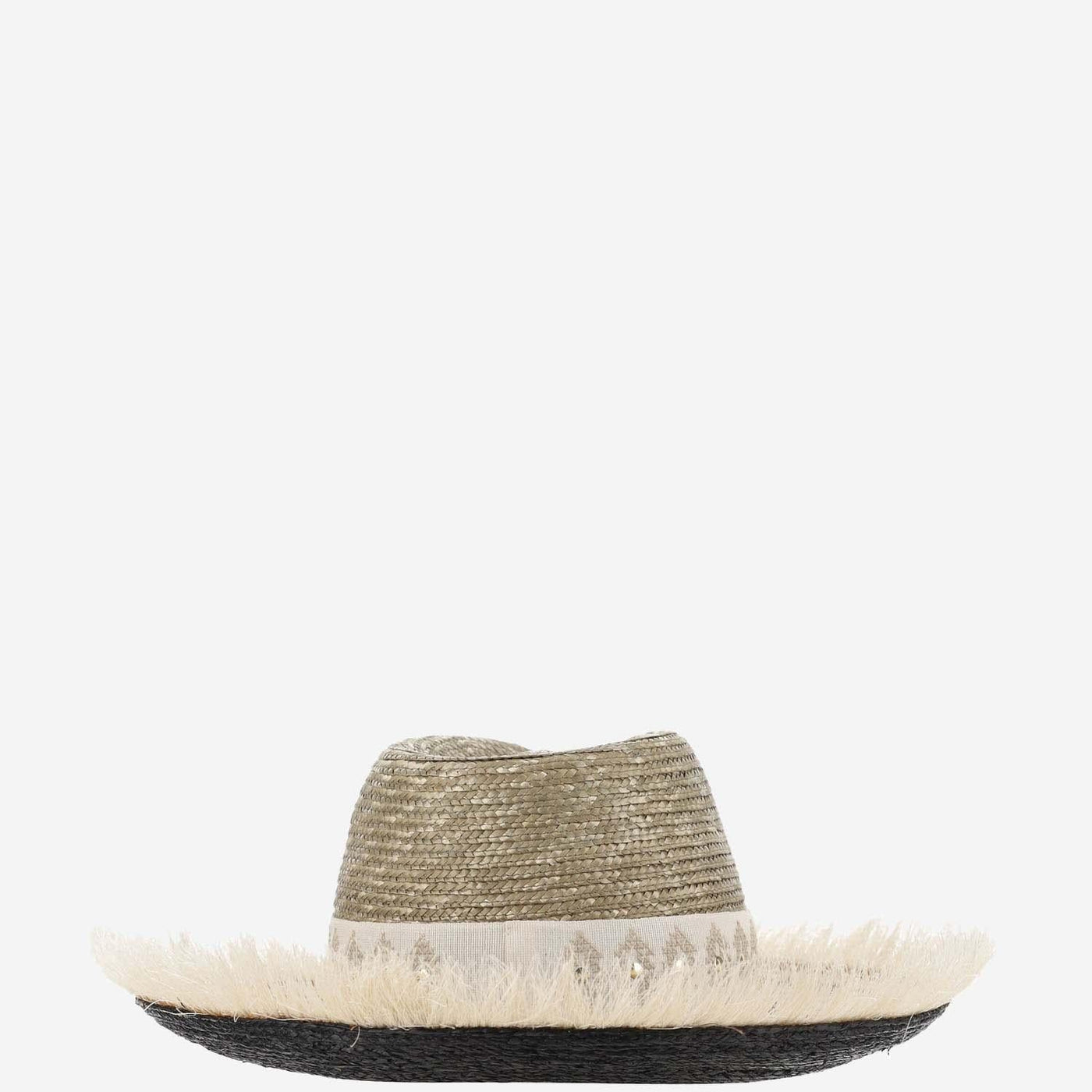 Ferruccio Vecchi 385981 Sun Hat — Beige Straw