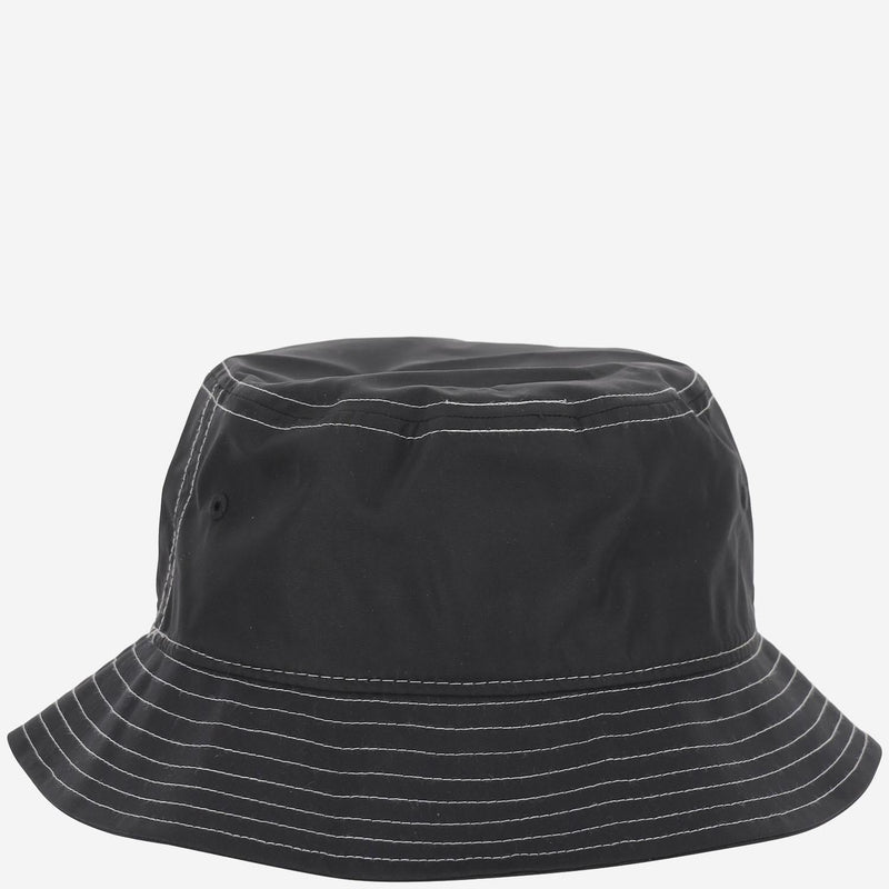 Autry Acpud7uk Logo-Embroidered Nylon Bucket Hat — Black