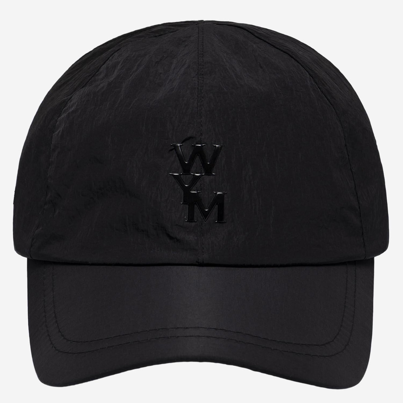 Wooyoungmi W261ca56 Nylon Baseball Cap — Black Caps