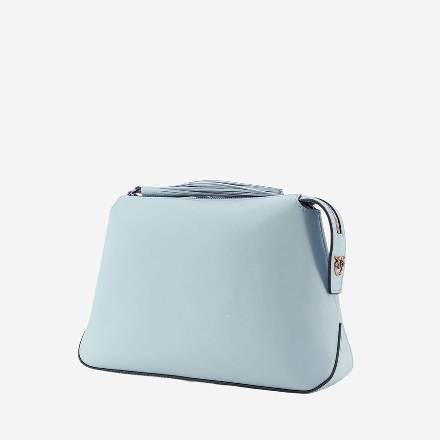 Pinko Leather Clutch — Blue Wallet