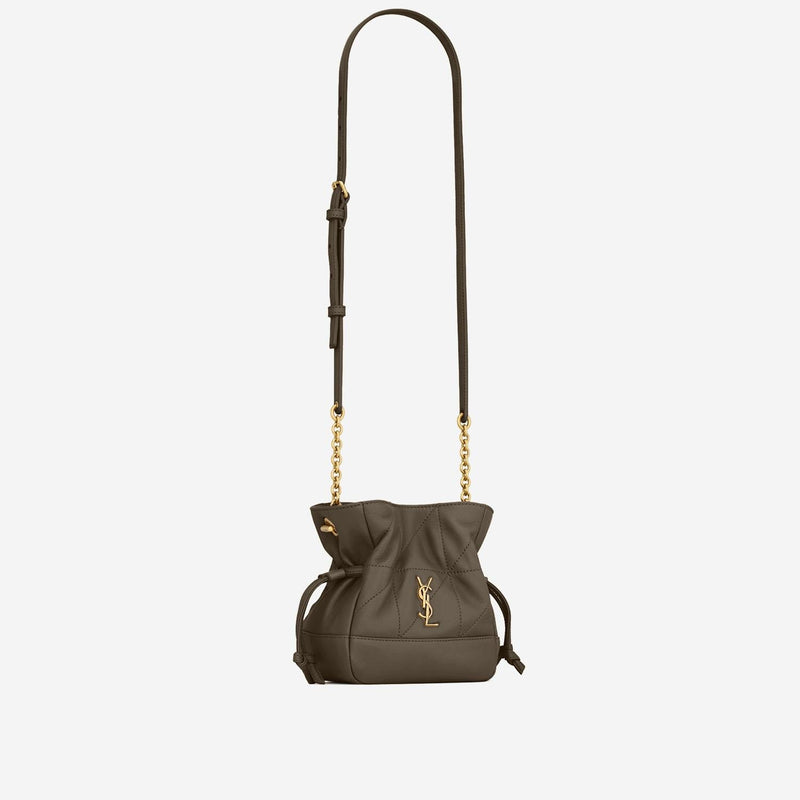 Saint Laurent Jamie Shoulder Bag — Brown Leather