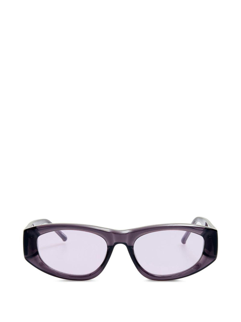 The Attico Attico80c4sun Sunglasses — Purple Frame: Acetate; Lenses: Nylon