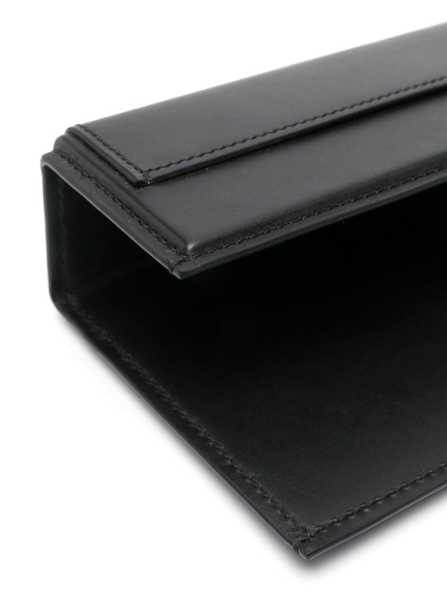 Ralph Lauren Brennan Wallet — Black Leather