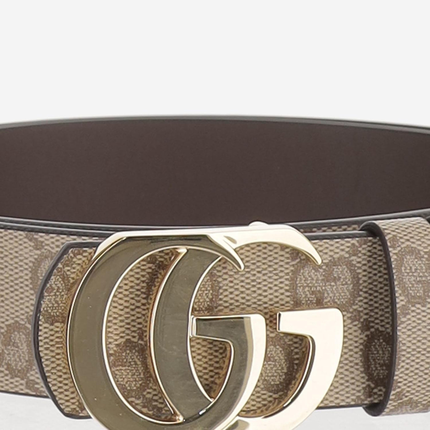 Gucci Belt — Beige Cotton