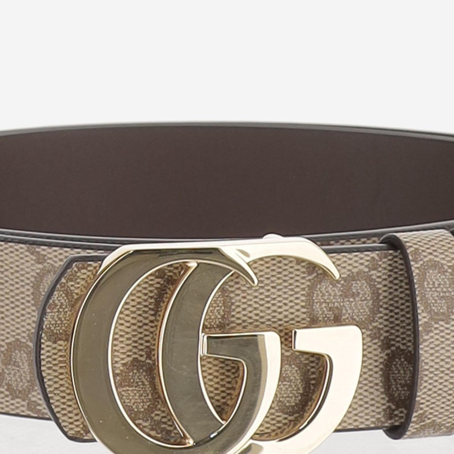 Gucci Belt — Beige Cotton