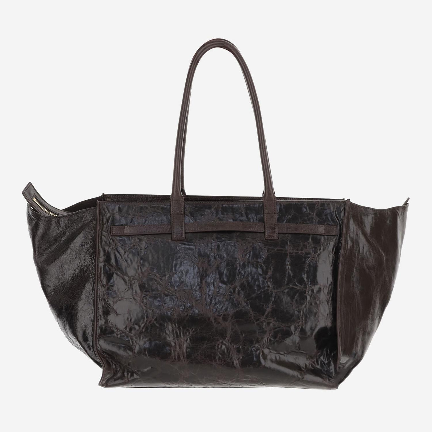 Benedetta Bruzziches Tote Bag — Brown Leather