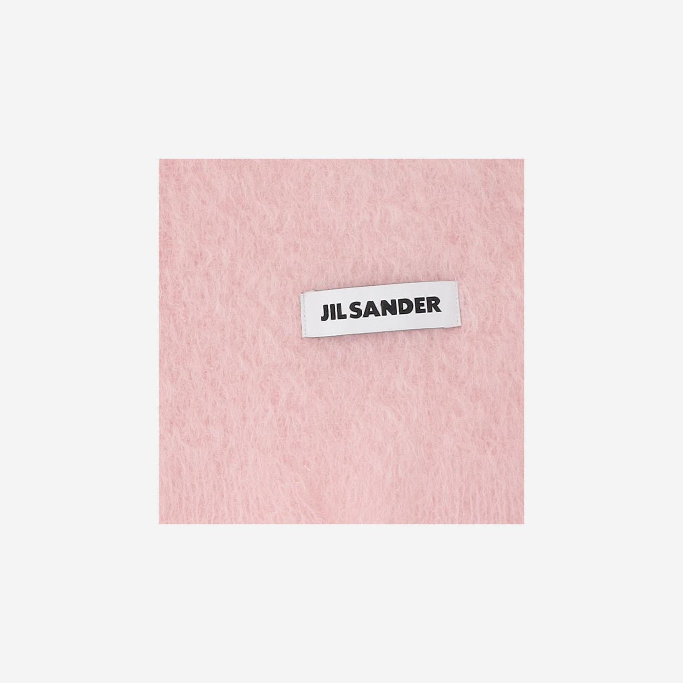 Jil Sander Mohair-Blend Scarf — Pink Scarfs