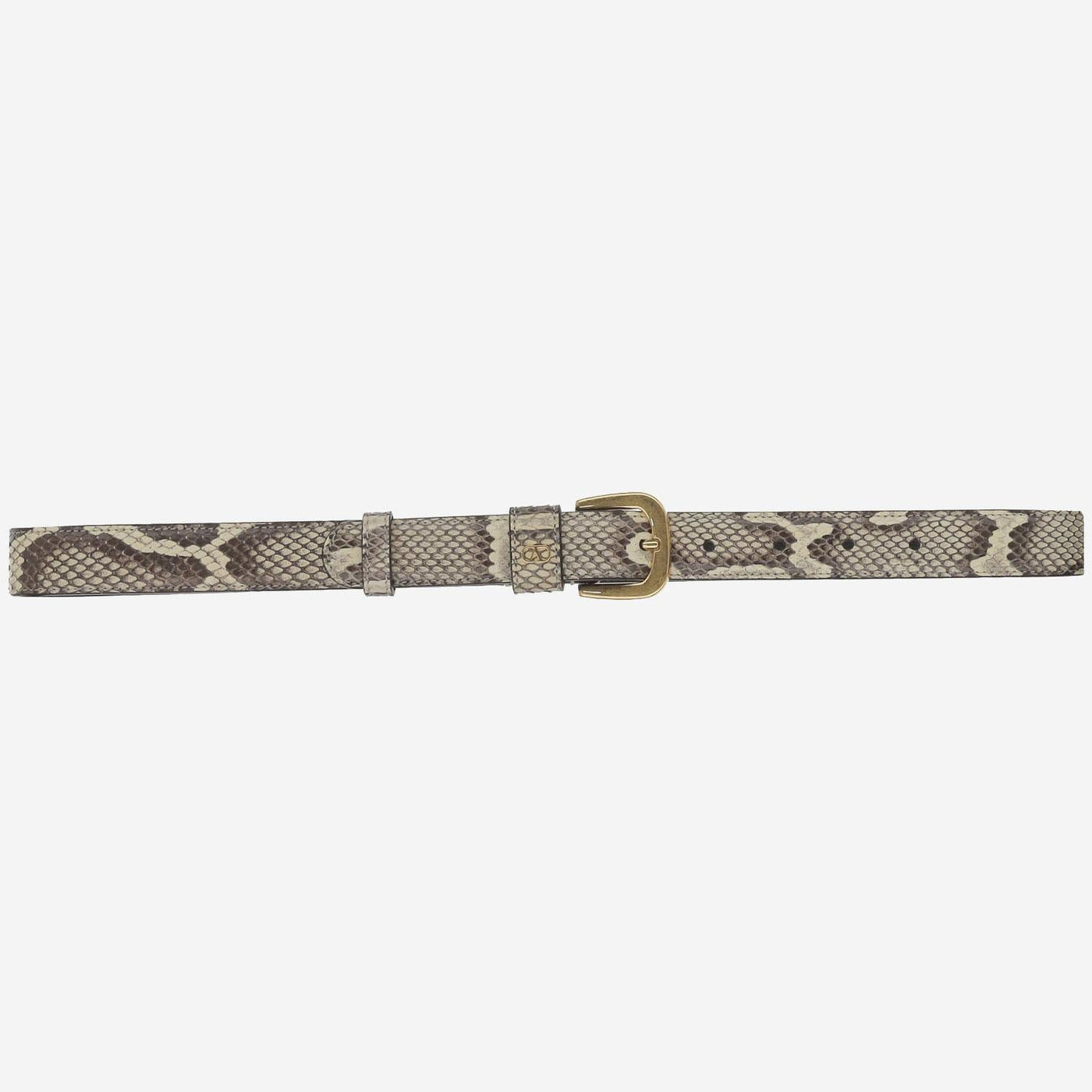 Valentino Garavani Python Leather Belt — Multicolor