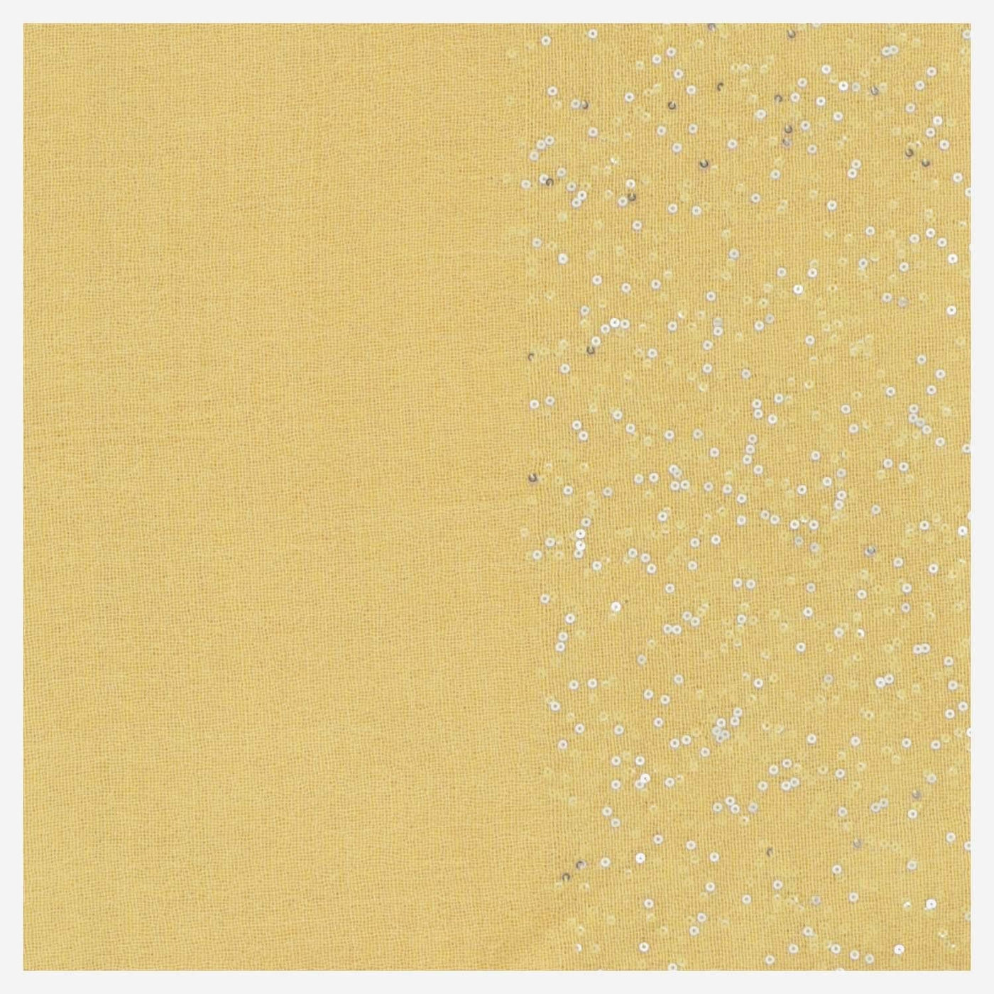 Faliero Sarti Dalila Scarf — Yellow Virgin Wool Scarfs