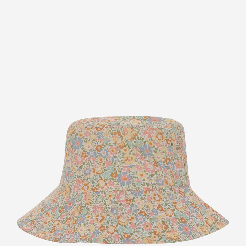 Bonpoint S05gacw00007 Floral Cotton Bucket Hat — Multicolor