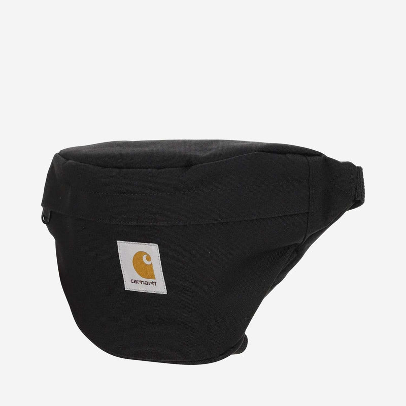Carhartt Wip Logo-Embroidered Nylon Belt Bag — Black Polyester