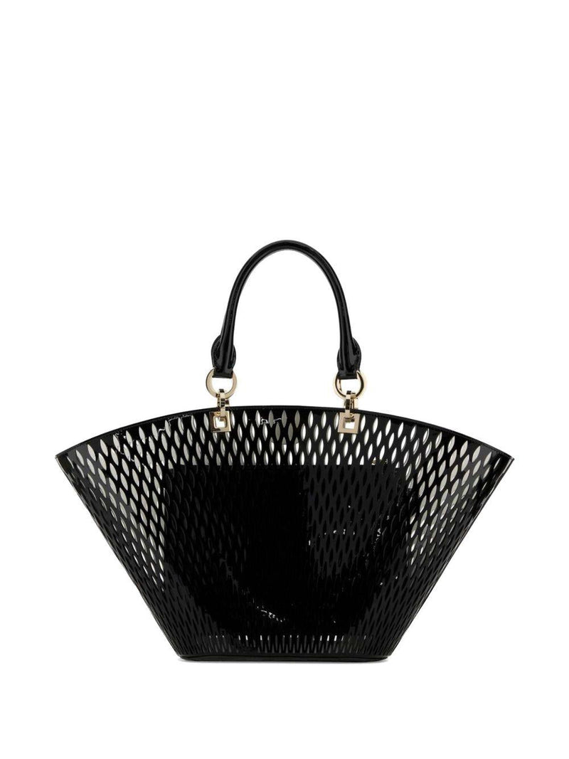 Tom Ford Panier Tote Bag — Black Calfskin