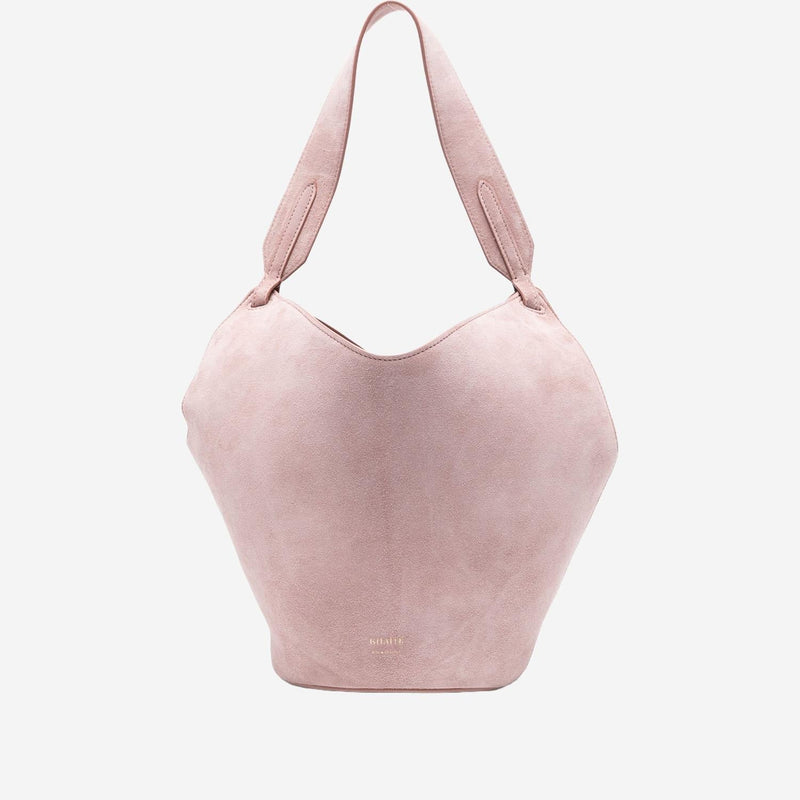 Khaite Shoulder Bag — Pink Baby Calfskin