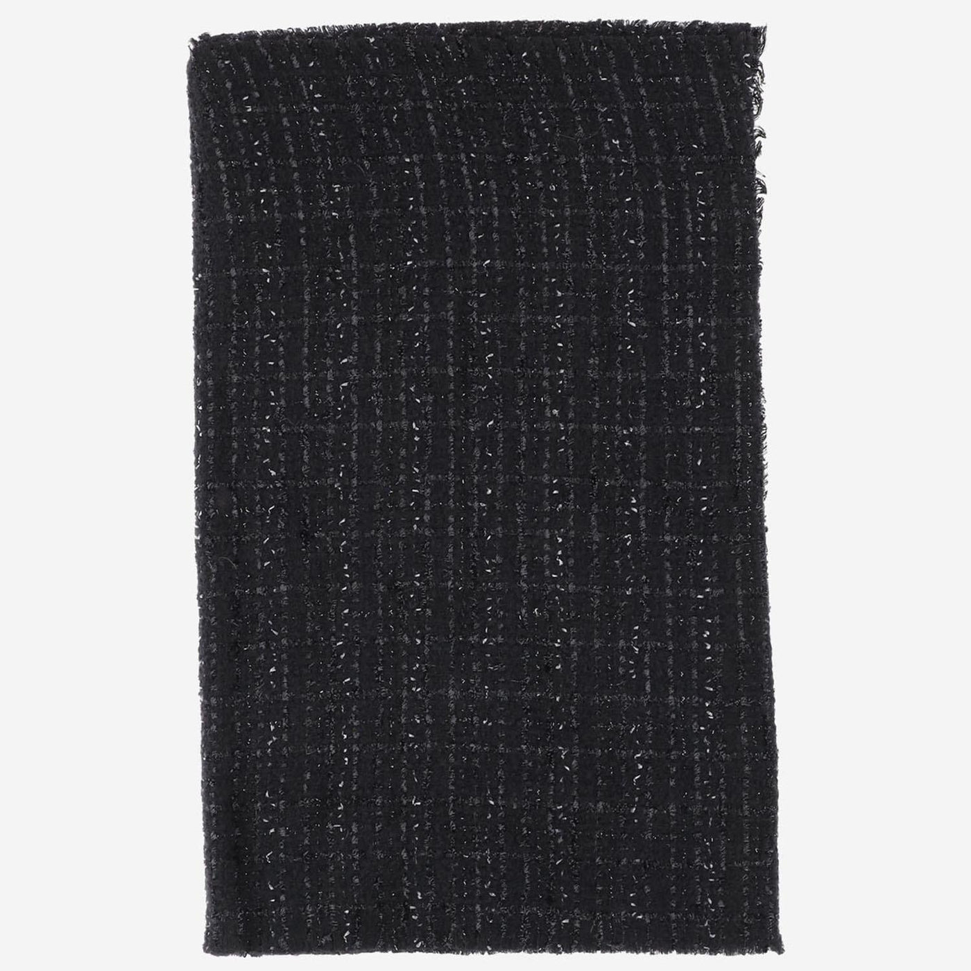 Faliero Sarti Scarf — Black Nylon Scarfs