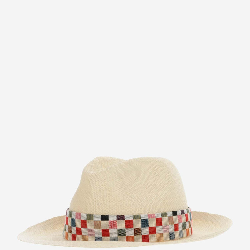 Alexia Alvarez De Toledo Panama Hat — White Raffia