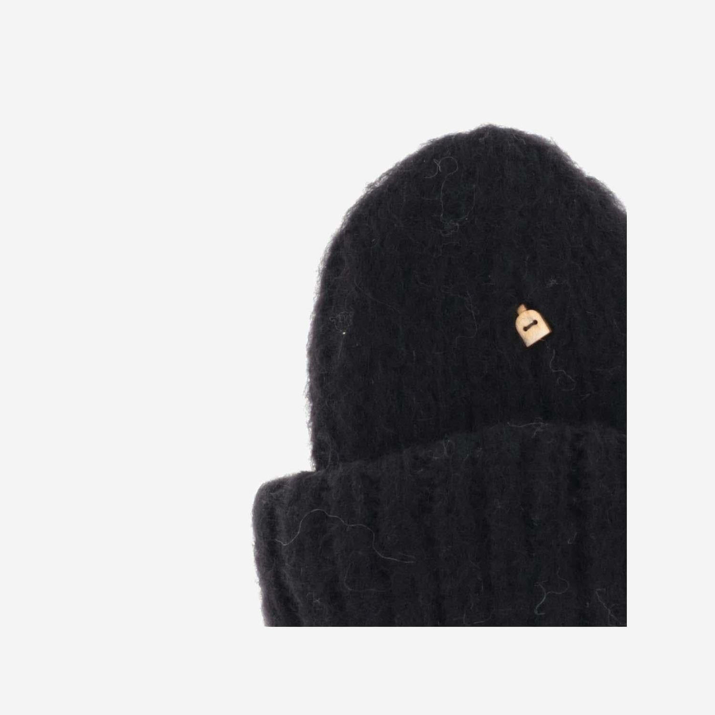 Myssy Noki Beanie — Black Finnshep Wool Beanies