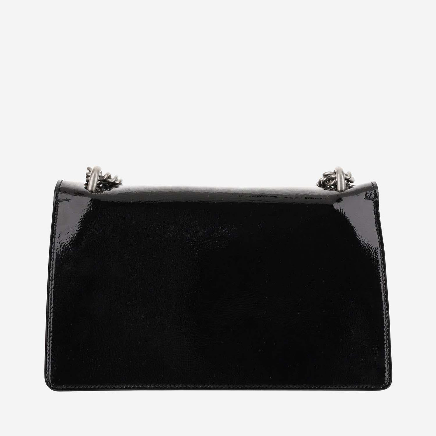 Gucci Dionysus Shoulder Bag — Black Patent Leather