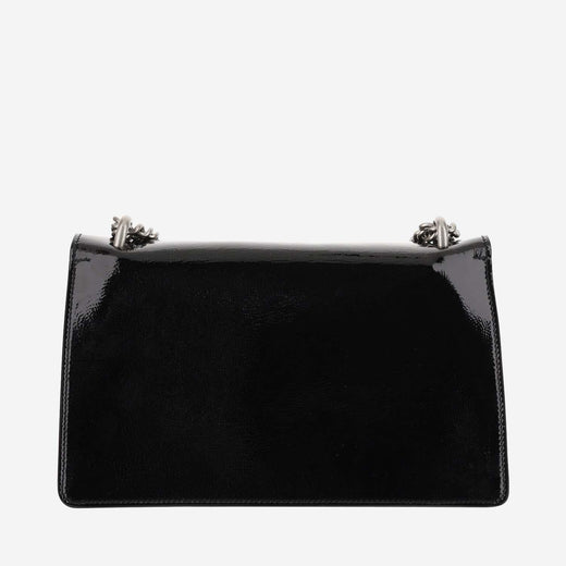 Gucci Dionysus Shoulder Bag — Black Patent Leather