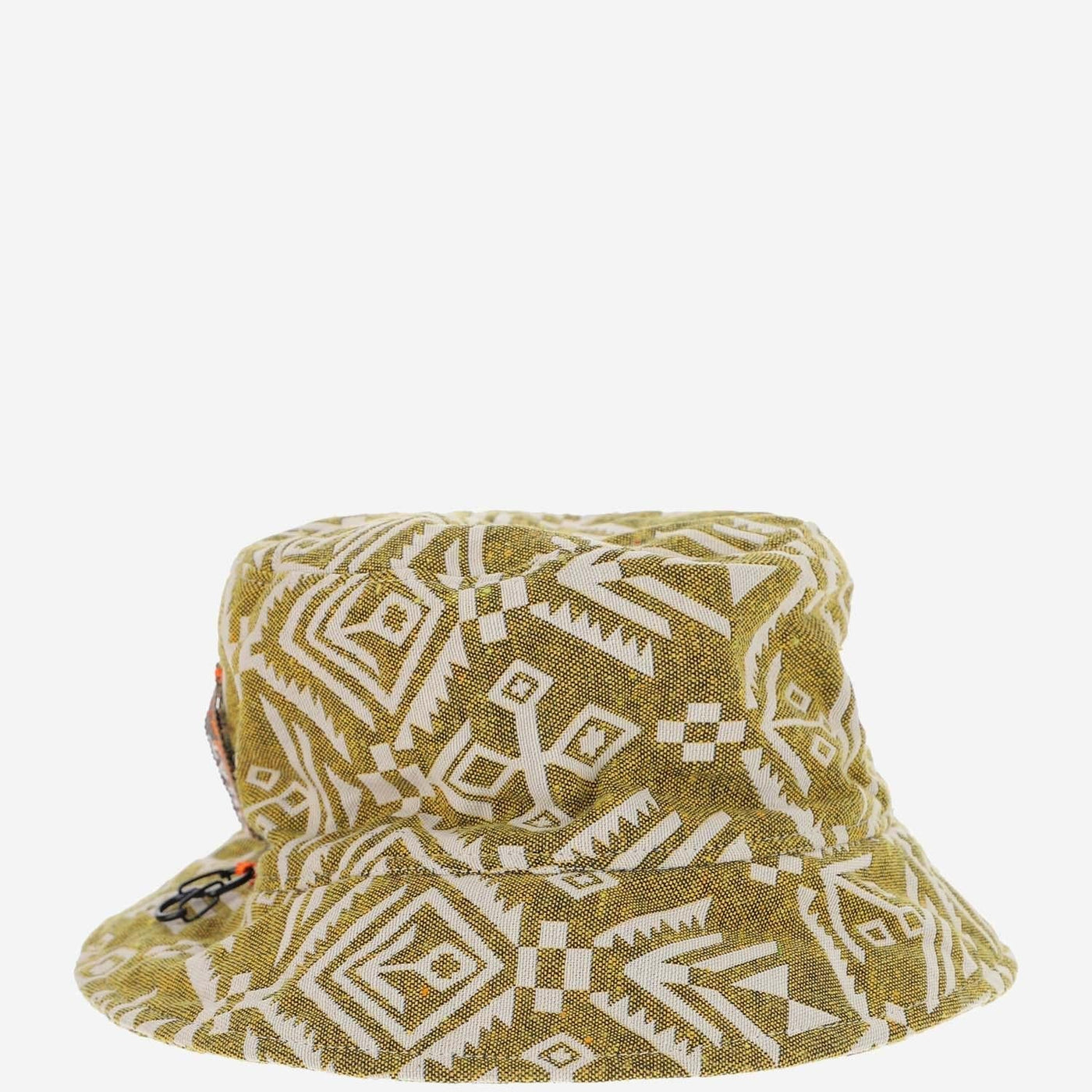 Chat Touché Cairo Bucket Hat — Yellow Cotton