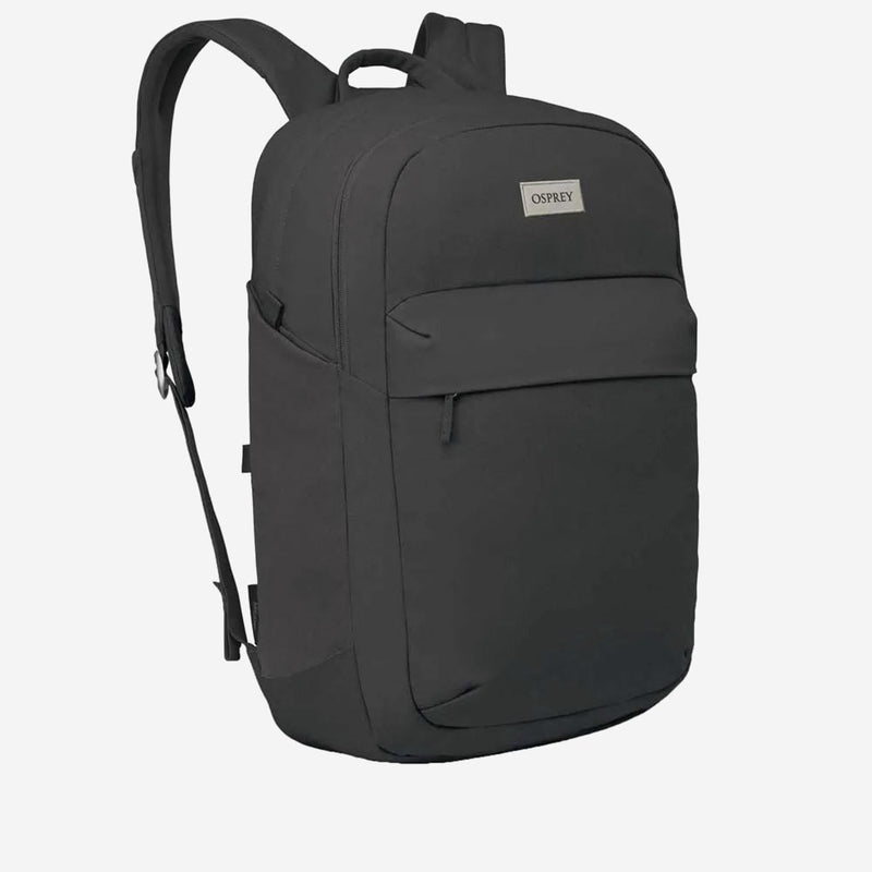 Osprey Recycled Polyester Laptop Backpack — Black