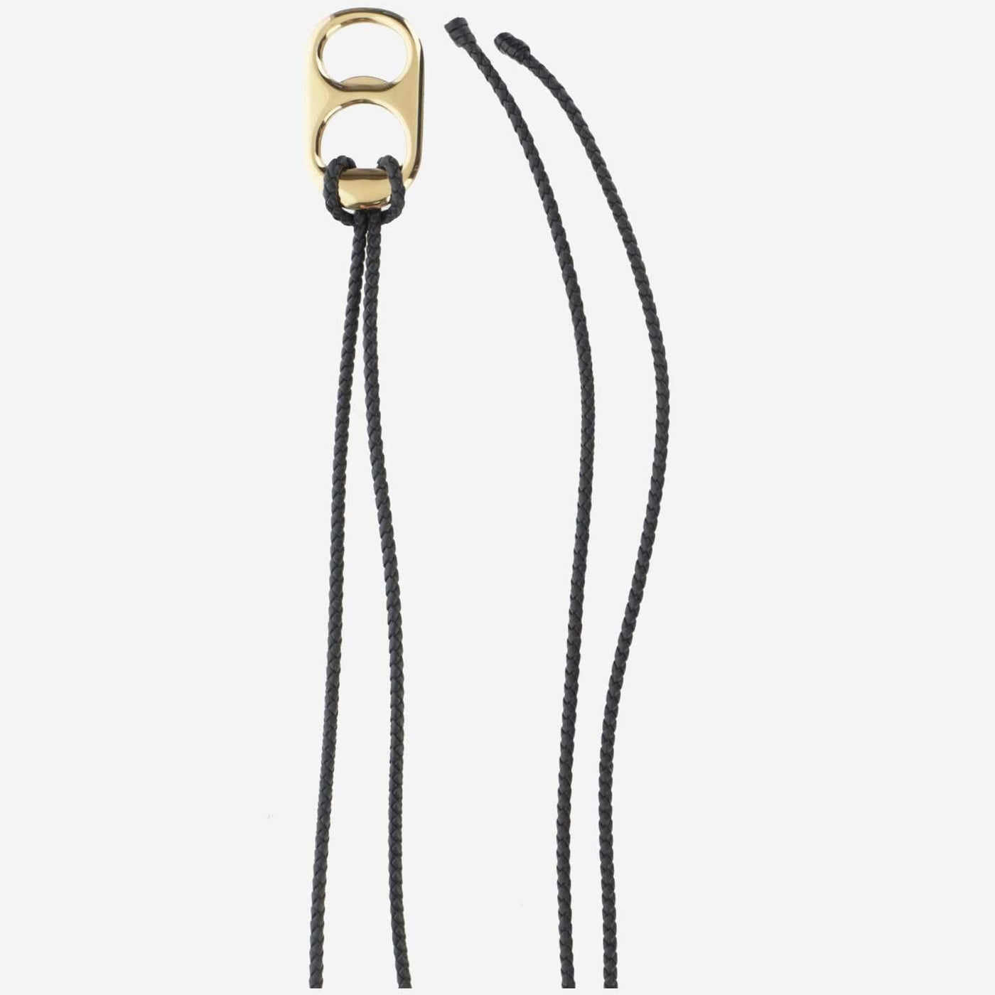 Bottega Veneta Intrecciato Nappa Belt — Black Lamb Leather