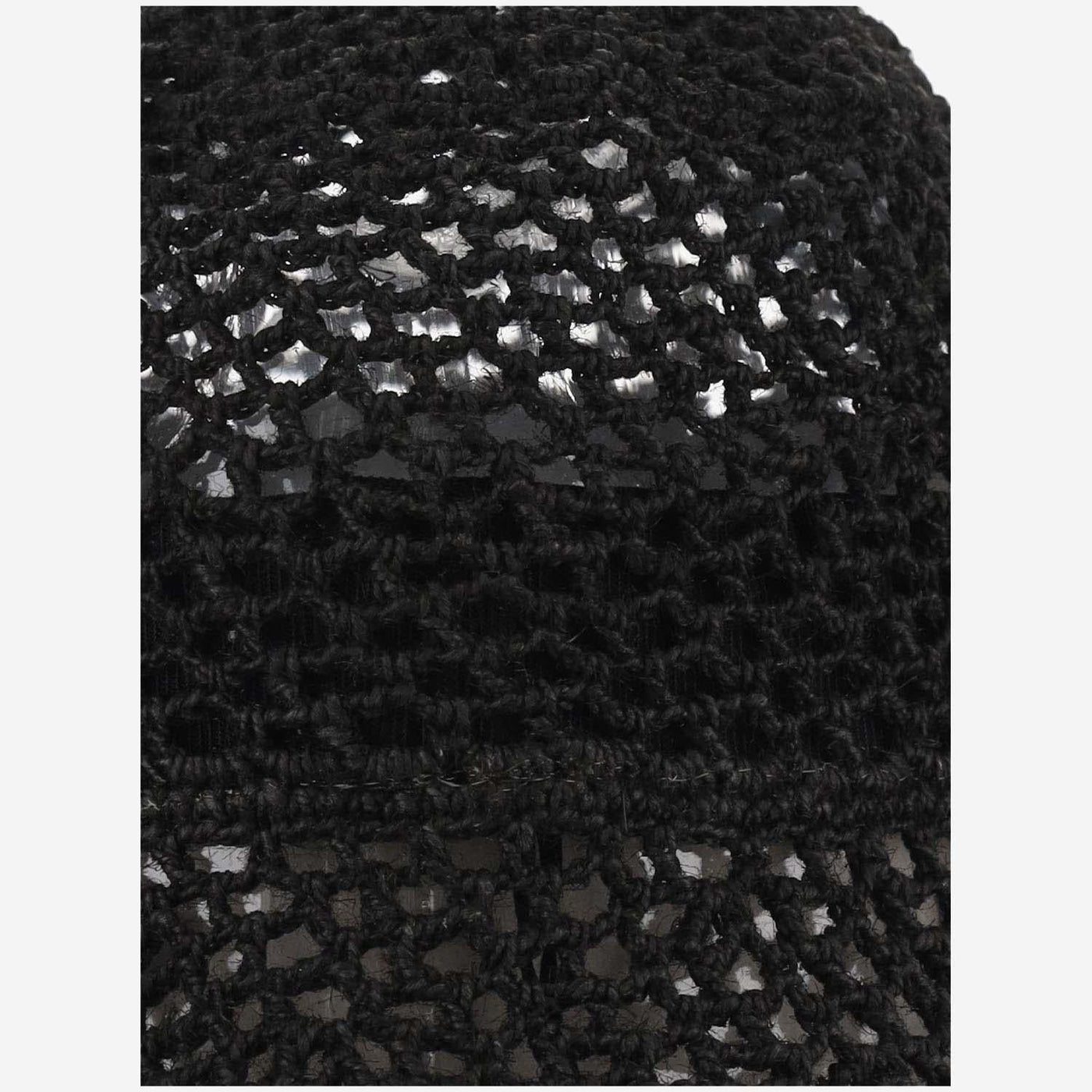 Reinhard Plank Cuffia Cellulose Mesh Bucket Hat — Black