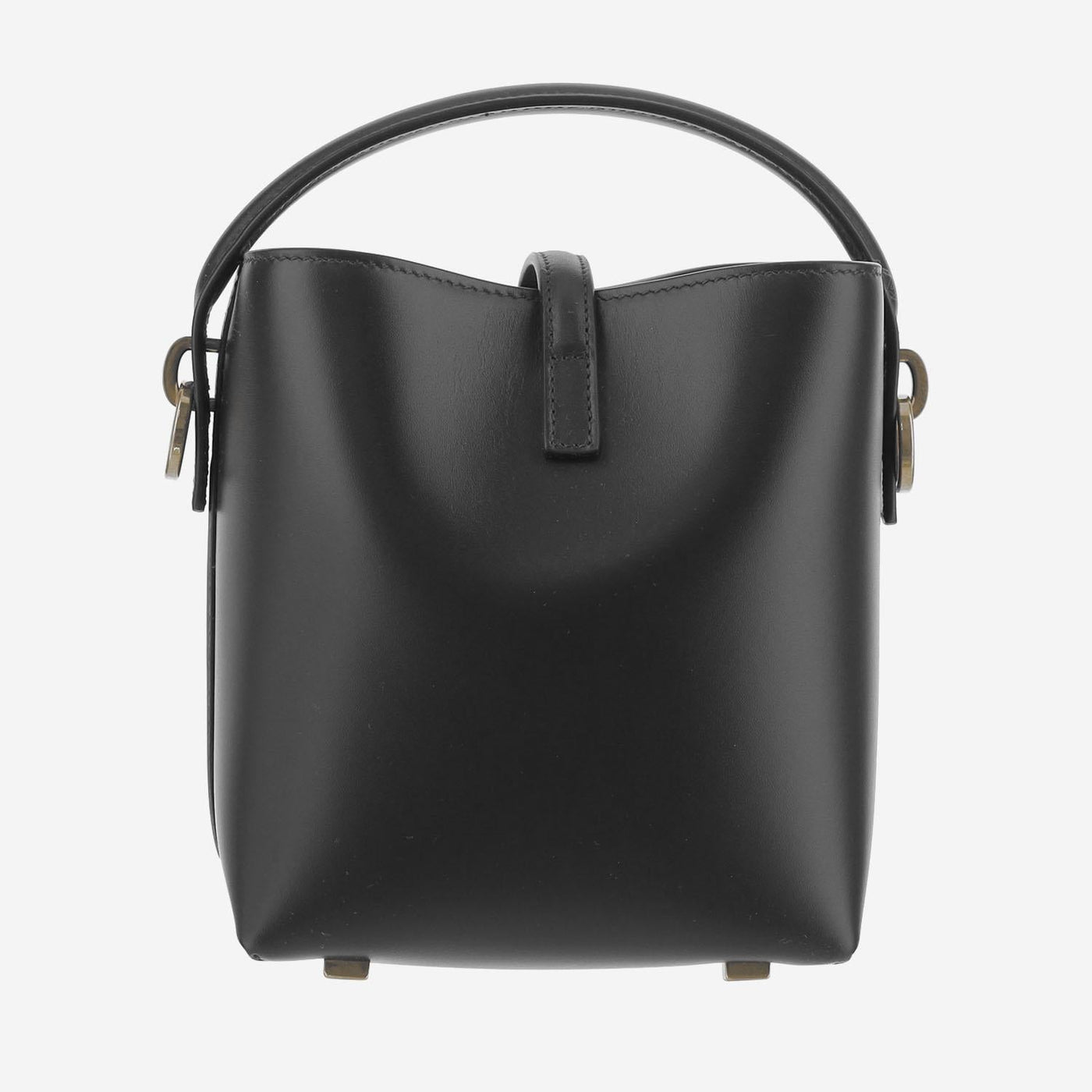 Saint Laurent Le 37 Mini Shoulder Bag — Black Calfskin