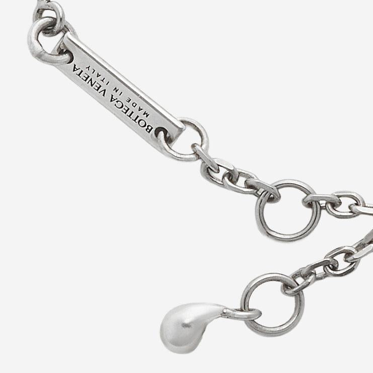 Bottega Veneta Sterling Silver Teardrop Bracelet — Bracelets