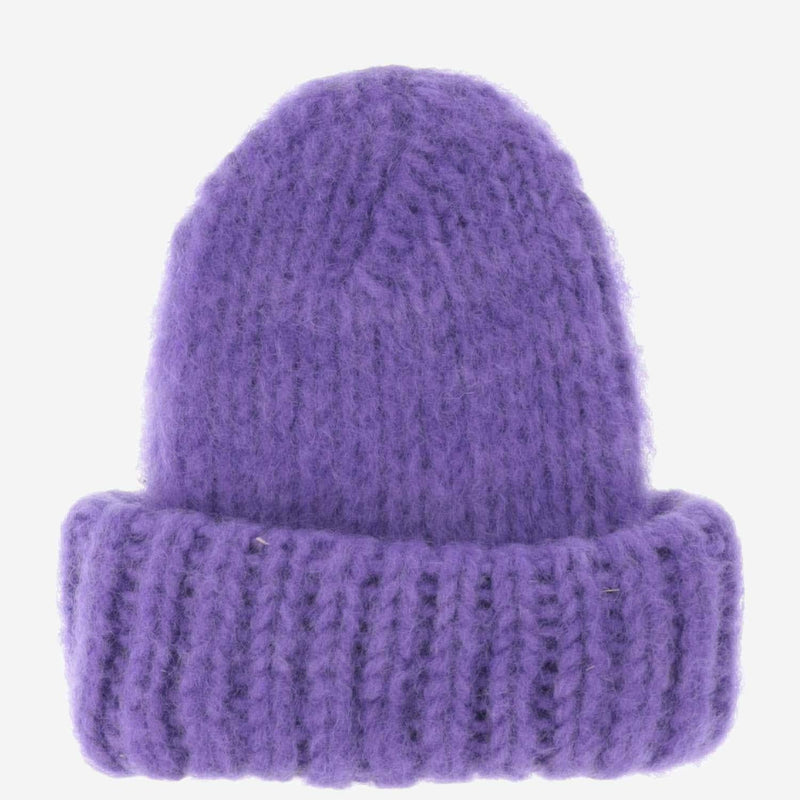 Myssy Iiris Beanie — Purple Wool Beanies