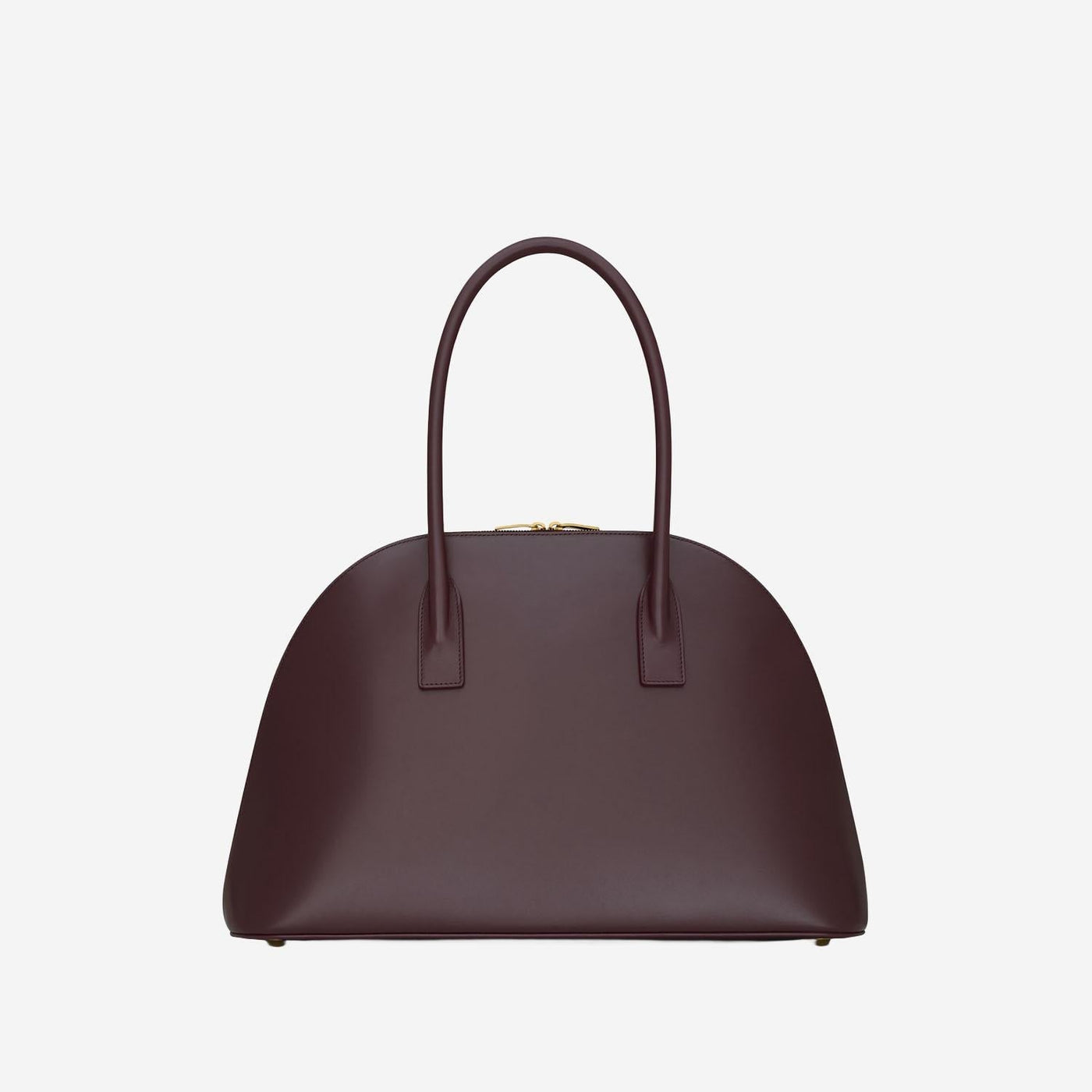 Saint Laurent Sac De Jour Top Handle Bag — Burgundy Leather