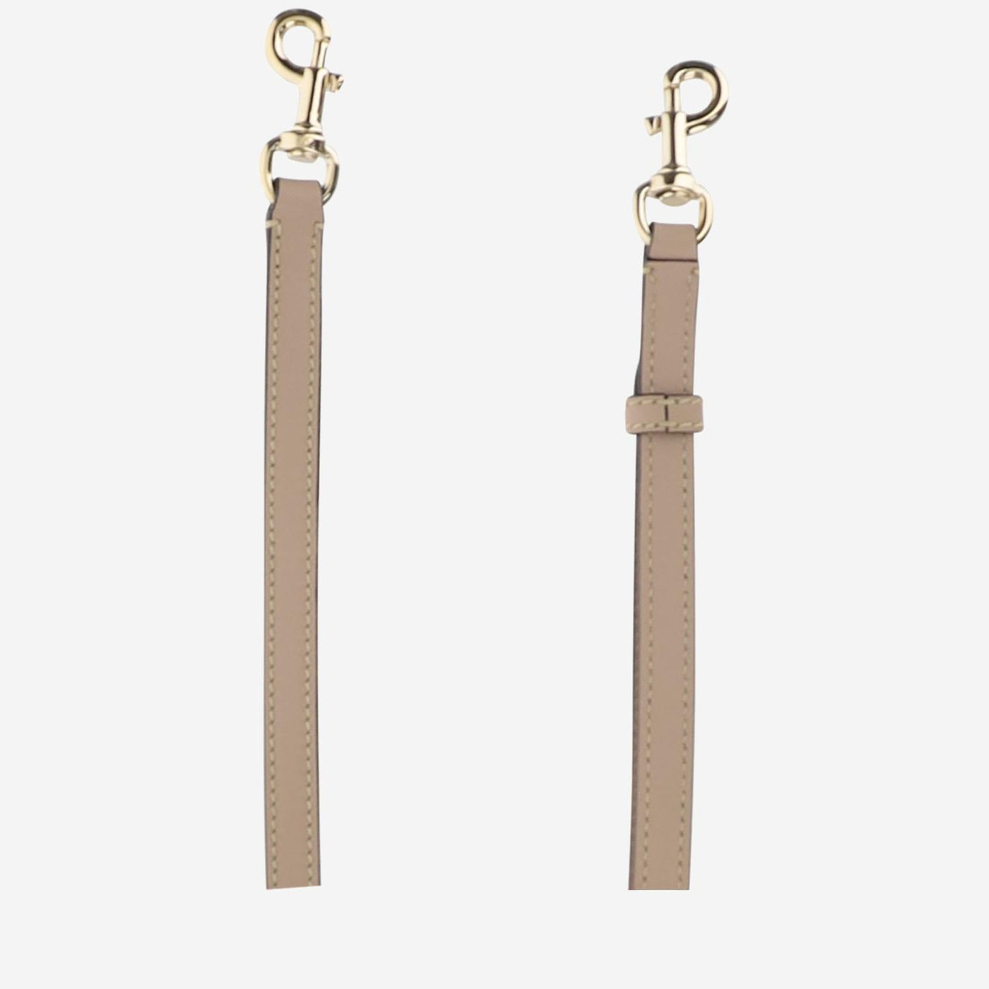 Valentino Garavani Leather With Adjustable Straps Shoulder Bag — Beige