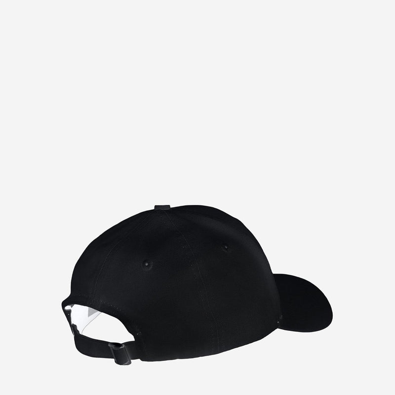 Msgm S6msjubc219 Logo-Embroidered Cotton Baseball Cap — Black Caps