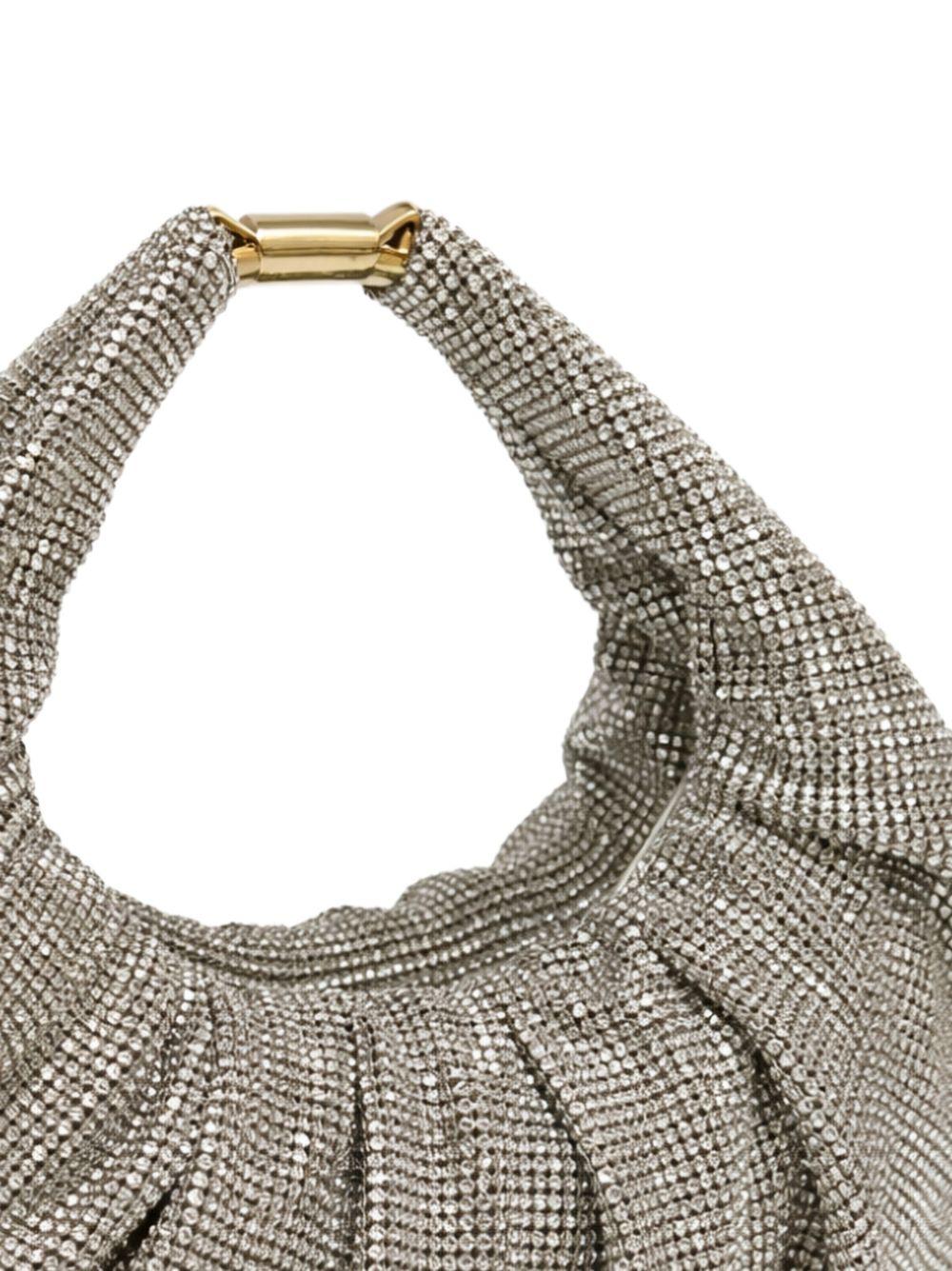 Benedetta Bruzziches Yennefer Top Handle Bag — Silver