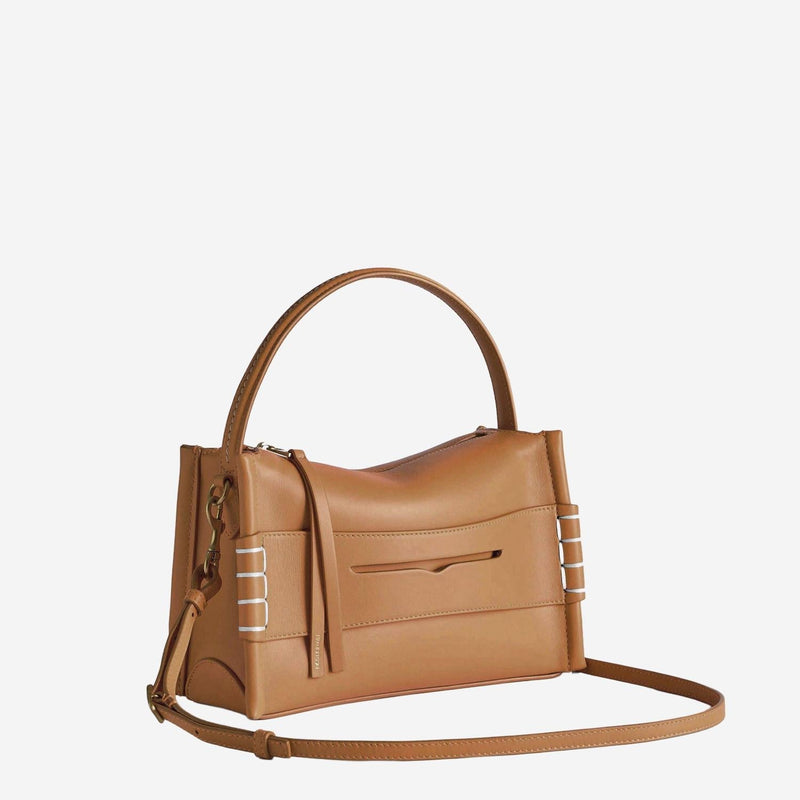 Jw Anderson Loafer Shoulder Bag — Brown Leather