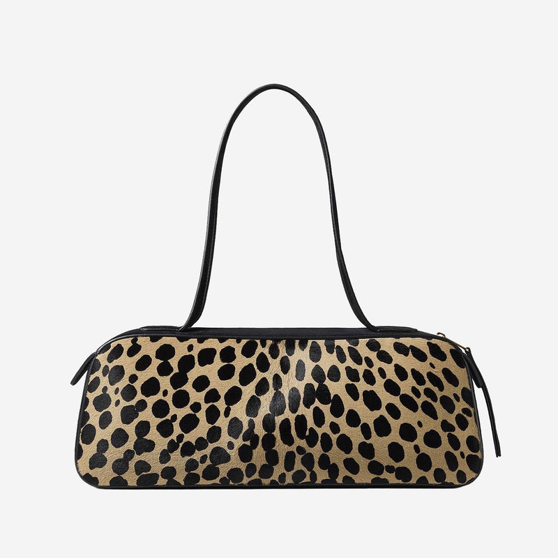 Khaite Simona Shoulder Bag — Beige Calfskin