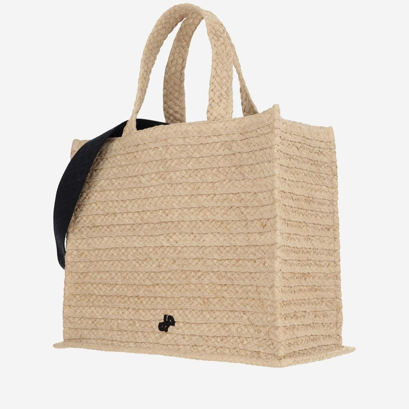 Patou Tote Bag — Beige Raffia
