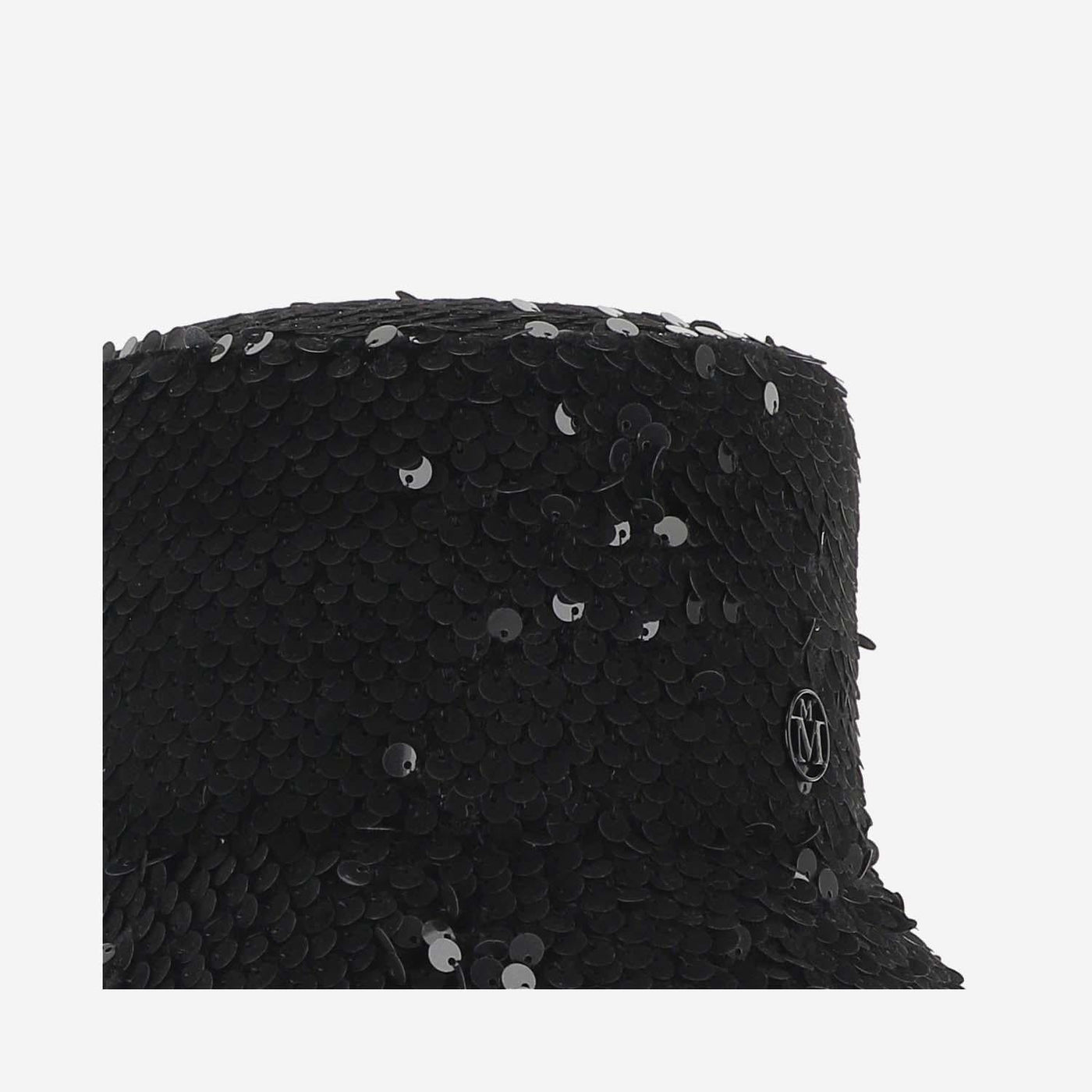 Maison Michel 1155017001 Cloche Hat — Black Rabbit Felt Baseball Caps