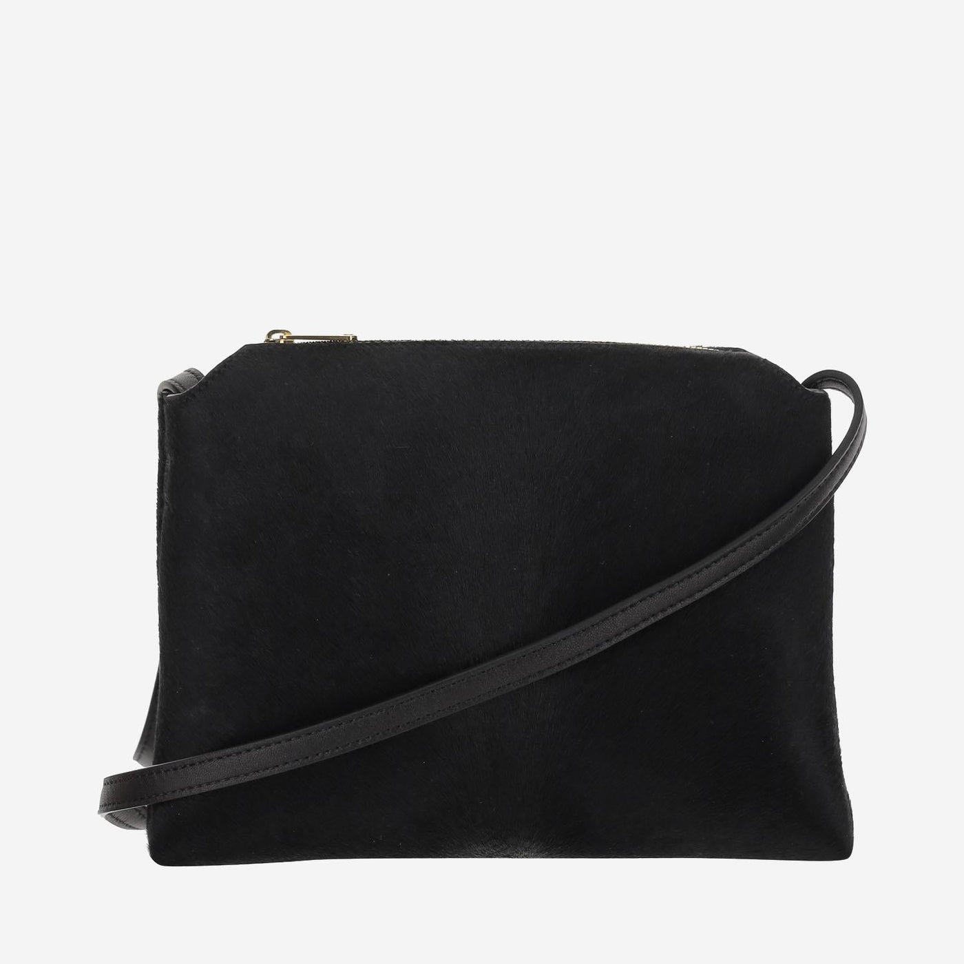 Khaite Lina Shoulder Bag — Black Calfskin