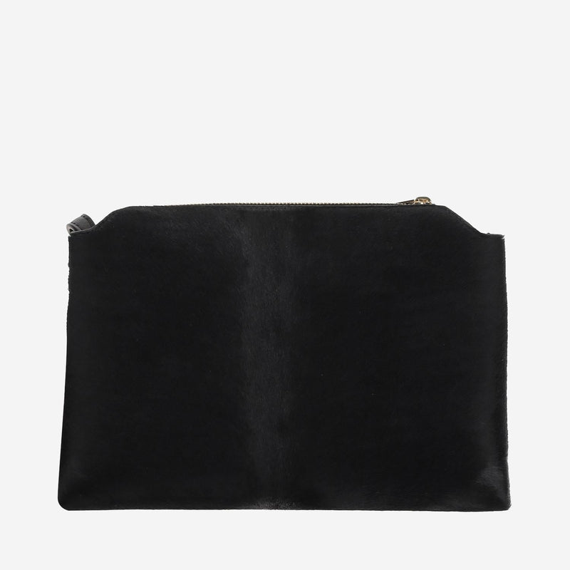 Khaite Lina Shoulder Bag — Black Calfskin