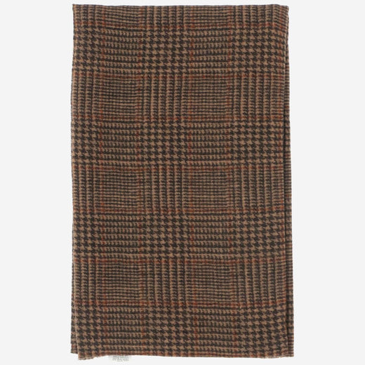 Faliero Sarti Scarf — Brown Cashmere Scarfs